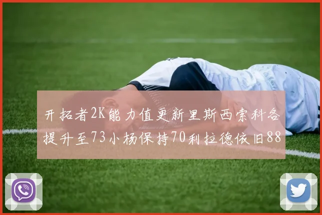 开拓者2K能力值更新里斯西索科各提升至73小杨保持70利拉德依旧88