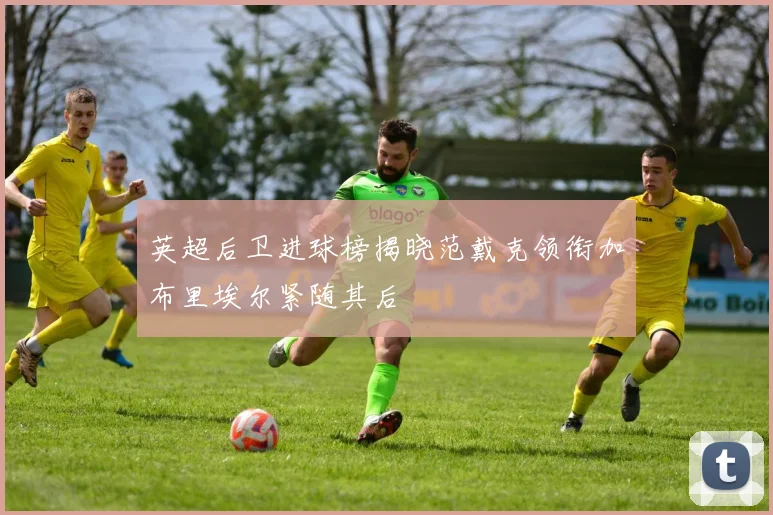 英超后卫进球榜揭晓范戴克领衔加布里埃尔紧随其后